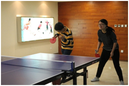 投?；鸸九c中國期貨監控聯合舉辦的員工乒乓球比賽圓滿落幕